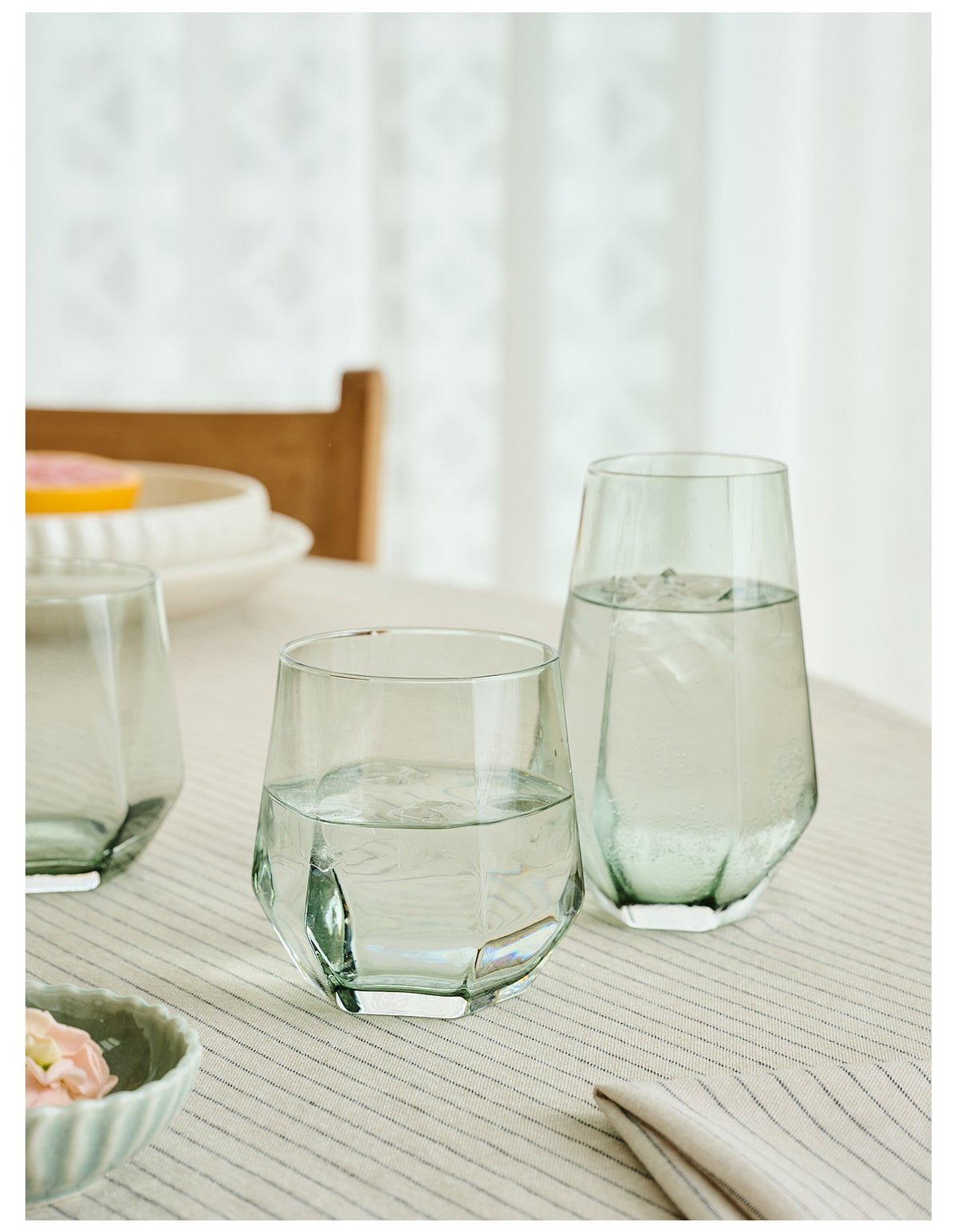 Jemma Smoke Set of 4 Tumblers 390ml