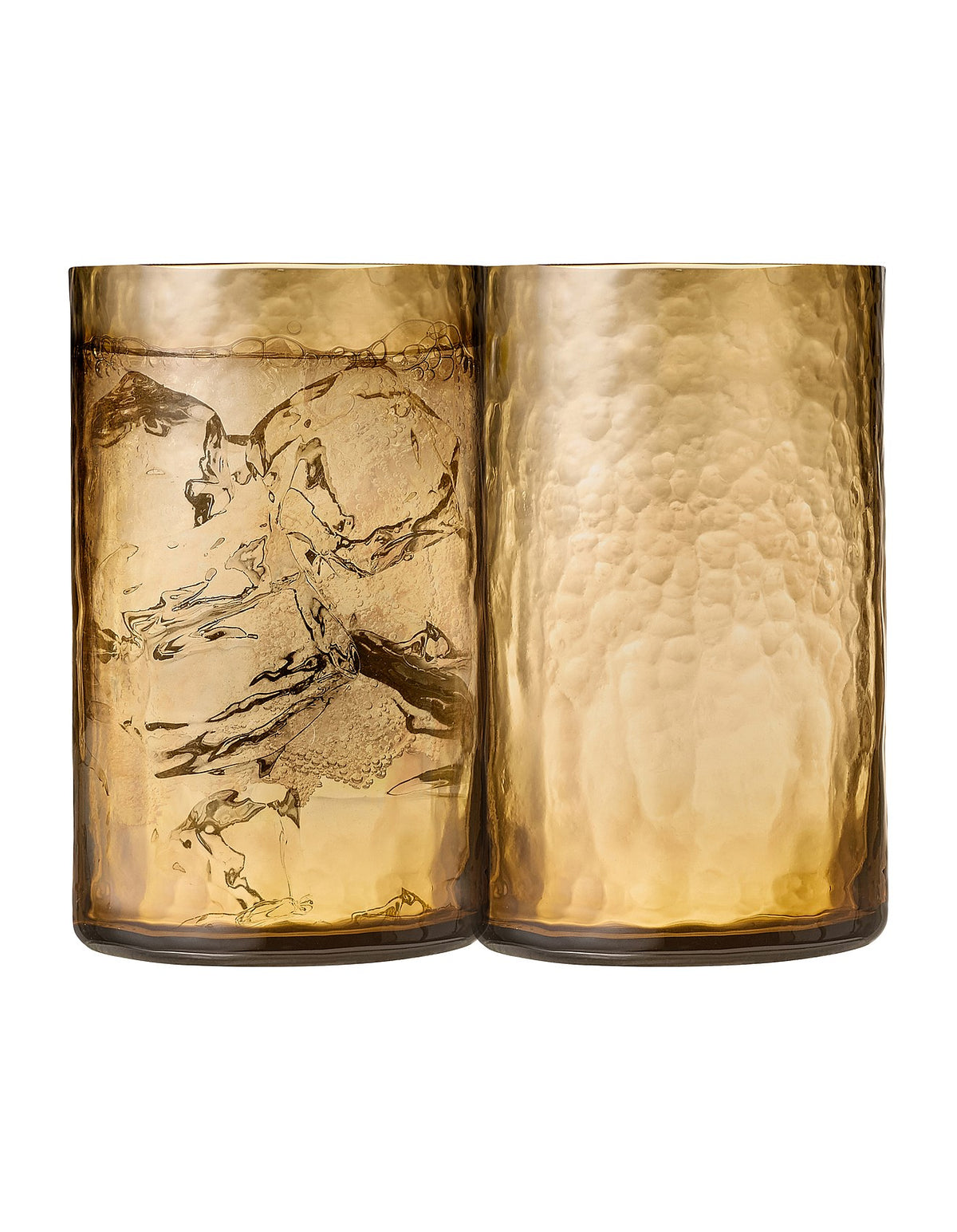 Equinox Sienna 380ml Textured Hi Ball Glass Set of 4