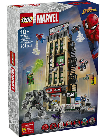 LEGO Super Heroes Spider Man vs Mysterio The Daily Bugle 76342
