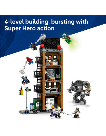 LEGO Super Heroes Spider Man vs Mysterio The Daily Bugle 76342