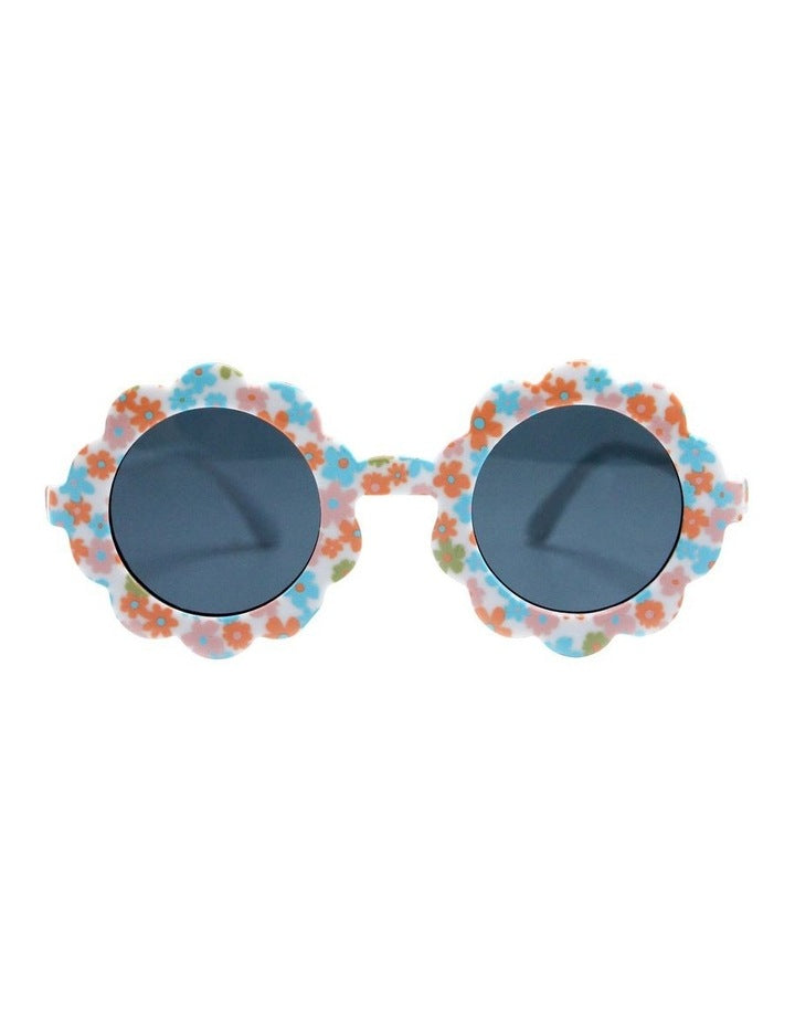 Bow Headband & Floral Sunglasses in Multi