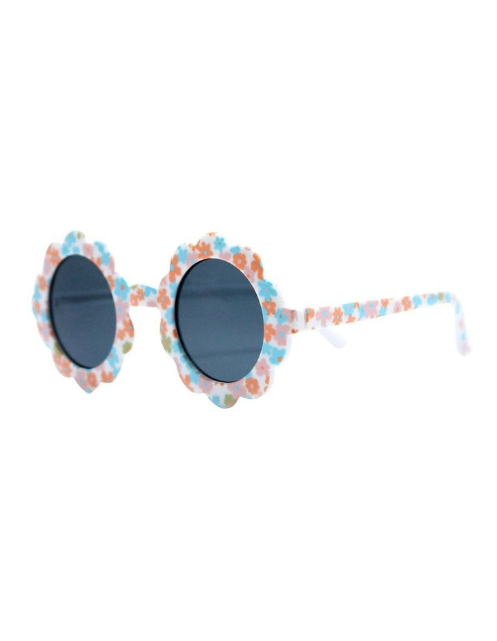 Bow Headband & Floral Sunglasses in Multi