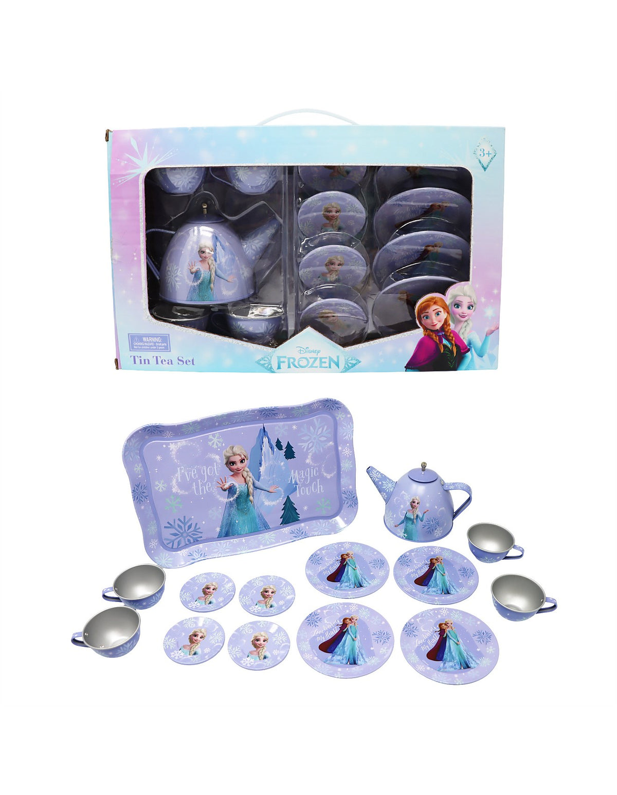 DISNEY FROZEN ELSA MAGIC TOUCH TEA SET