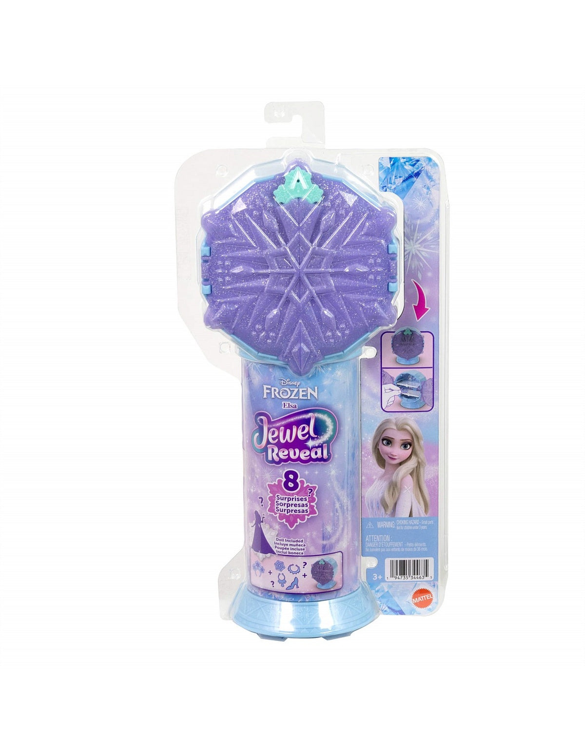 DISNEY FROZEN JEWEL REVEAL ELSA DOLL
