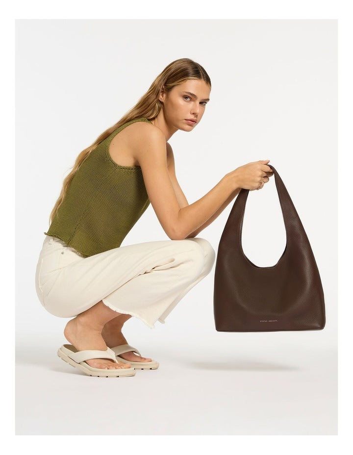 Solstice Shoulder Bag in Cocoa