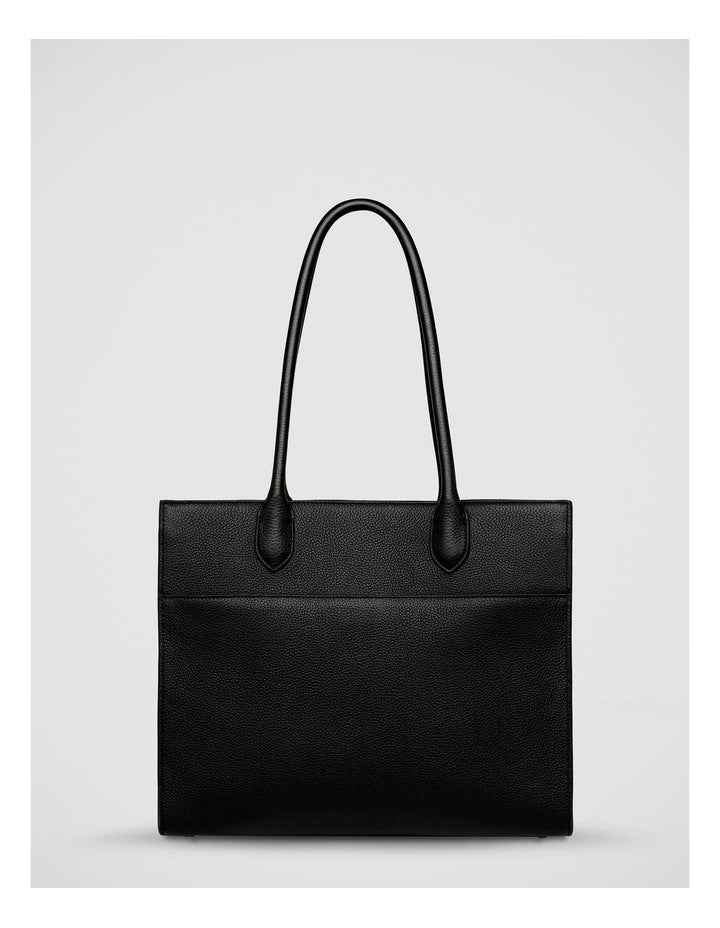 Without Warning Tote Bag INin Black