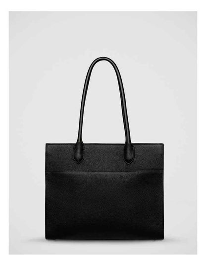 Without Warning Tote Bag INin Black