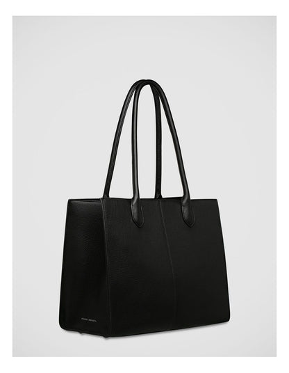 Without Warning Tote Bag INin Black