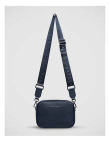 Plunder With Web Crossbody Bag in Midnight Blue