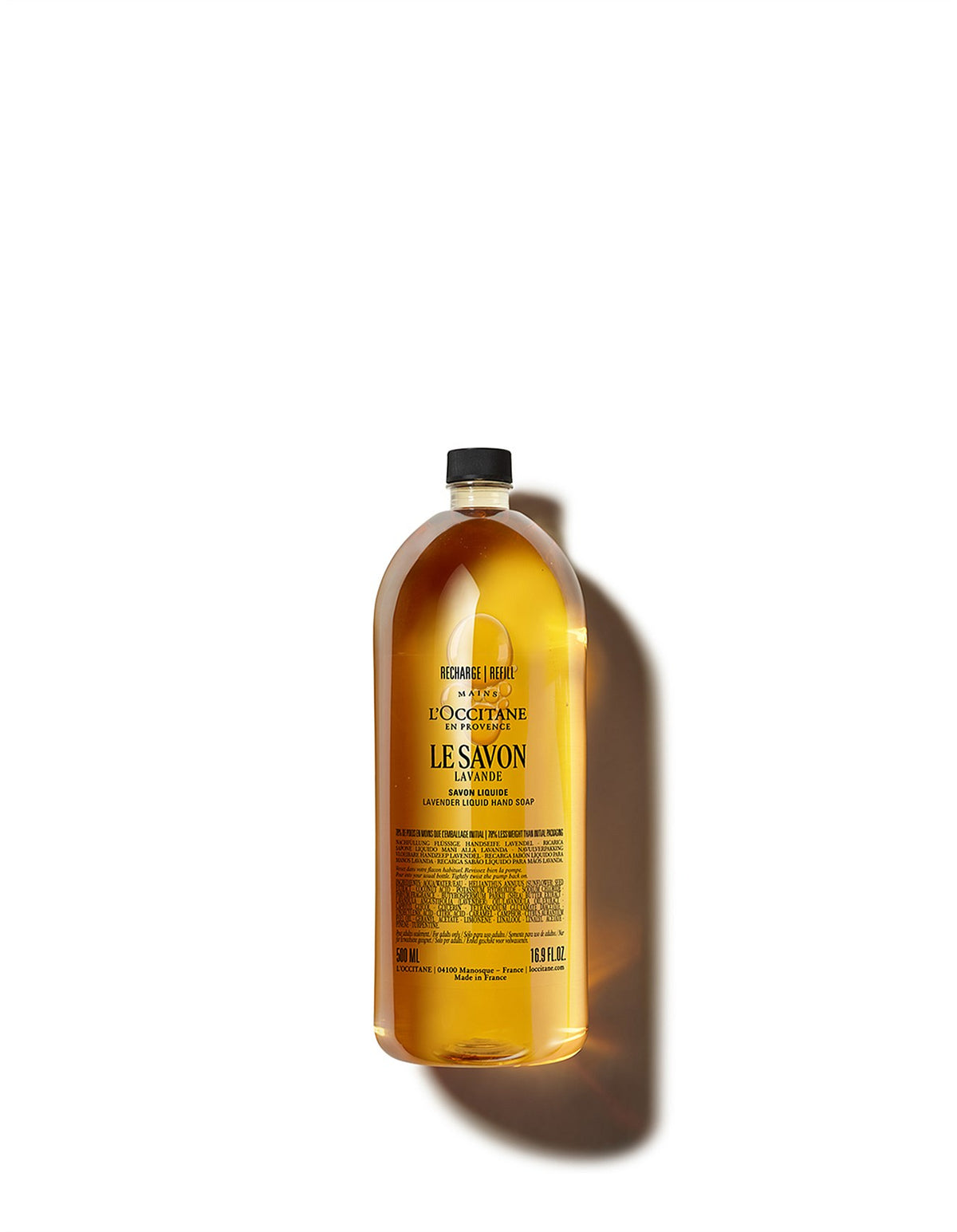 Le Savon Lavande Liquid Hand Soap Refill 500ml