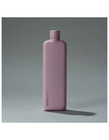 SLIM STAINLESS STEEL BOTTLE 600ML PINK