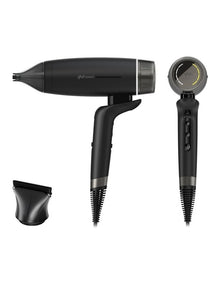 Speed Dual Air-Flow Fast Drying Hair Dryer in Black