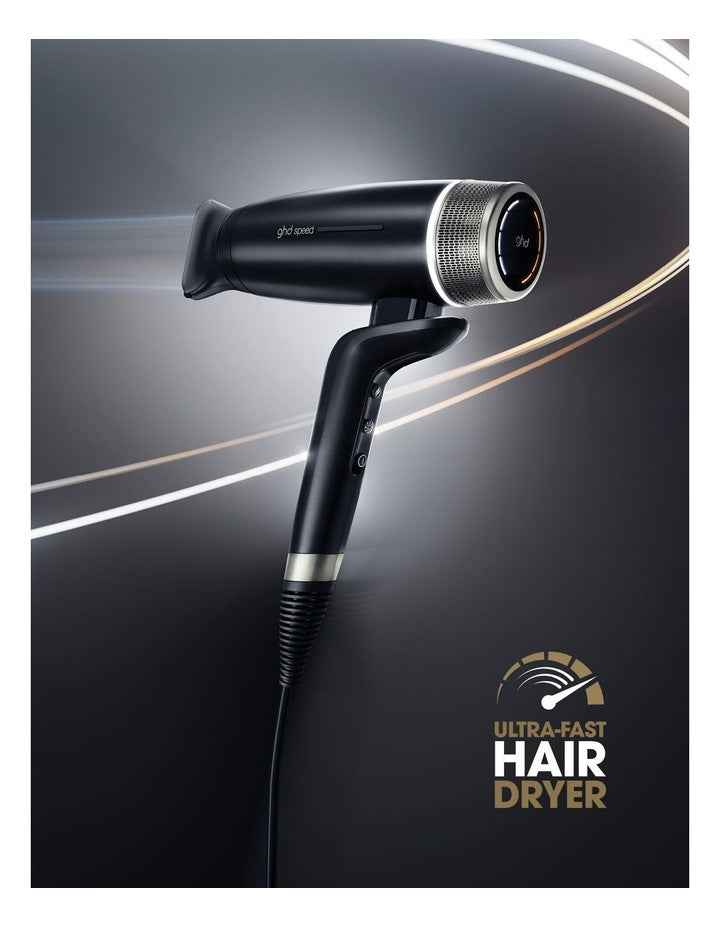 Speed Dual Air-Flow Fast Drying Hair Dryer 99400000770 in Black