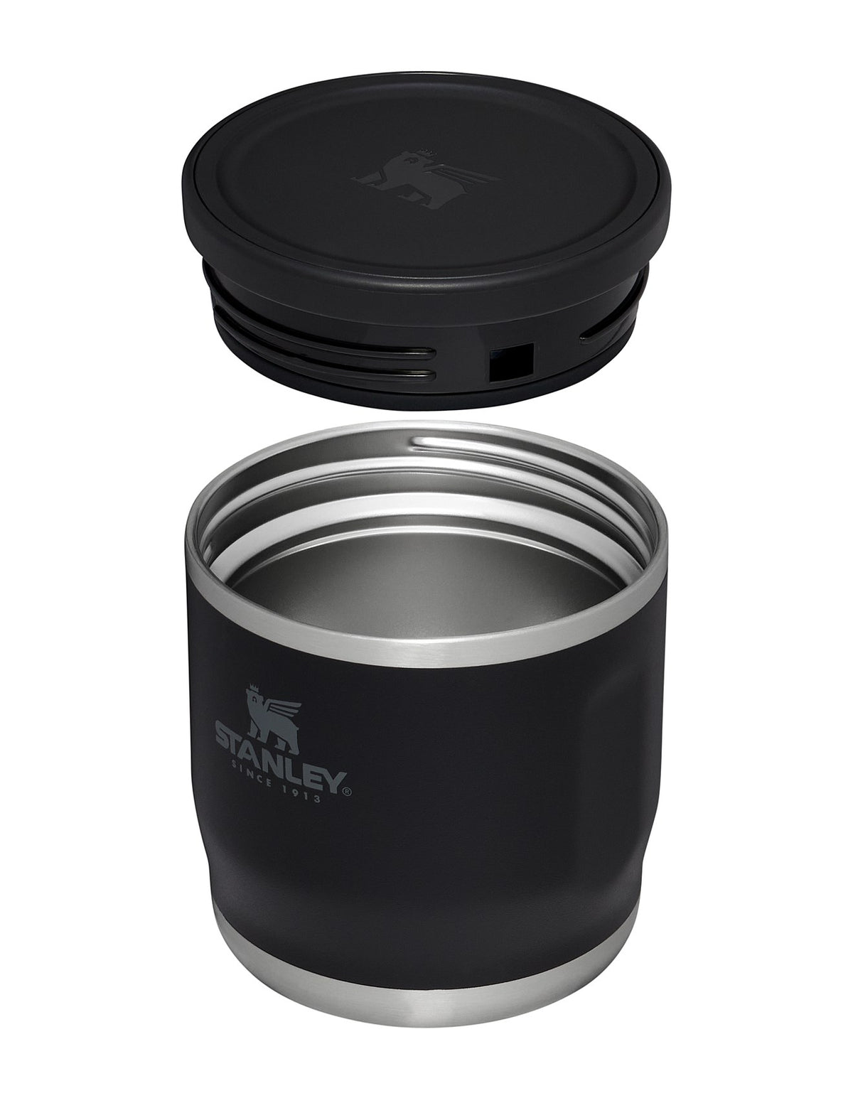 ADVENTURE FOOD JAR 12OZ BLACK