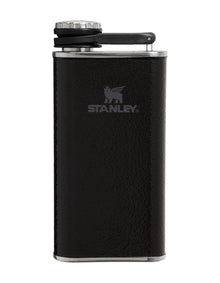 EASY FILL FLASK 8OZ HAMMERTONE BLACK