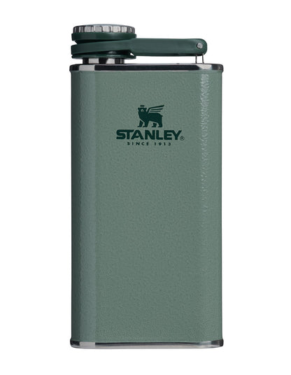 EASY FILL FLASK 8OZ HAMMERTONE GREEN