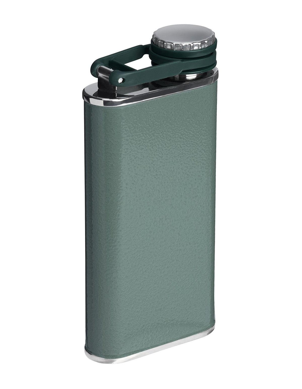EASY FILL FLASK 8OZ HAMMERTONE GREEN