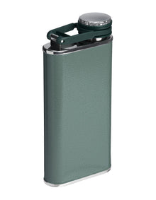 EASY FILL FLASK 8OZ HAMMERTONE GREEN