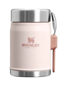 LEGENDARY CLASSIC FOOD JAR & SPORK SET 14OZ ROSE QUARTZ