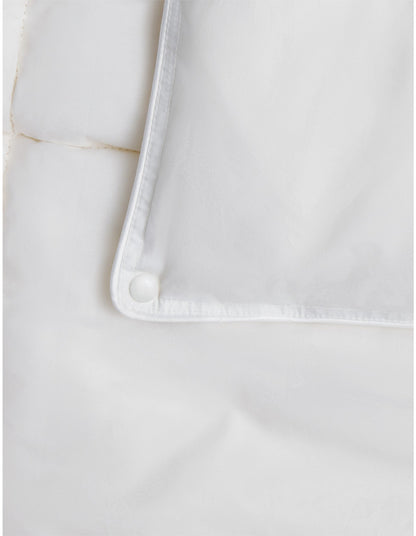 AUSTRALIAN WOOL WASHABLE SK MEDIUM QUILT IN PURE WHITE