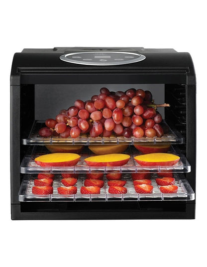 Food Lab Electronic Dehydrator in Black DT6000