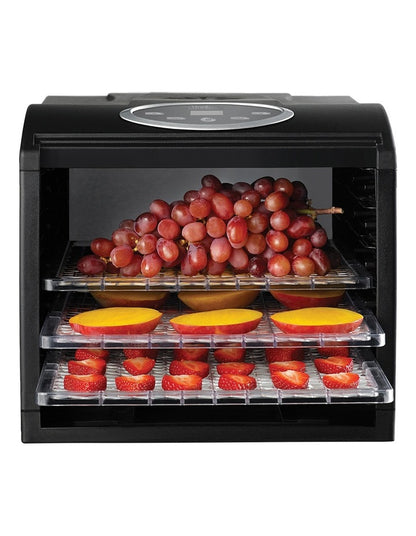 Food Lab Electronic Dehydrator in Black DT6000