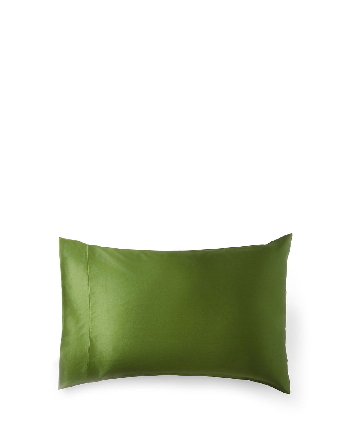 MIETTE SILK STANDARD PILLOWCASE PESTO