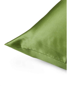 MIETTE SILK STANDARD PILLOWCASE PESTO