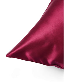 MIETTE SILK STANDARD PILLOWCASE MULBERRY
