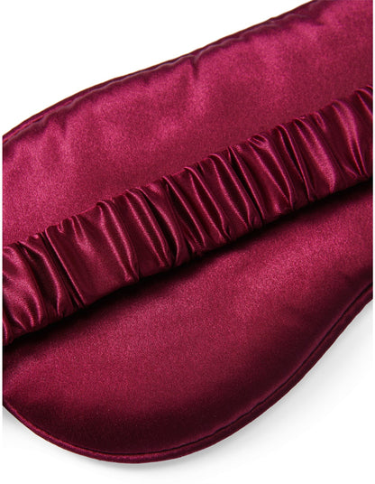 MIETTE SILK EYE MASK MULBERRY
