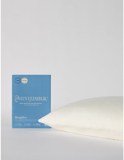 SleepDry Wool Blend Waterproof Standard Pillow Protector