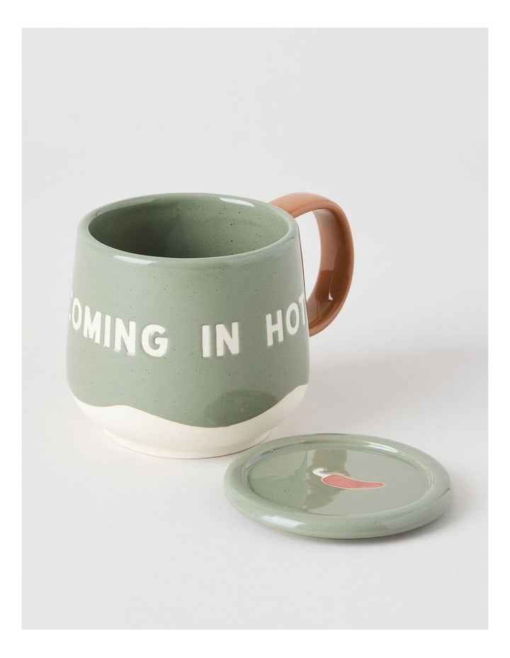 Cosy Collection Coming in Hot Mug & Coaster