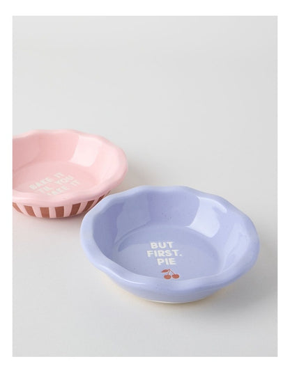 Cosy Collection Petite Pie Dish Set of 2 in Assorted