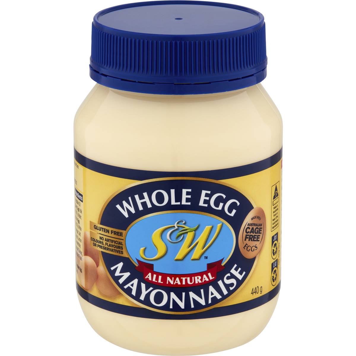 S&W Mayonnaise Whole Egg 440g