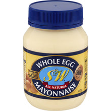 S&W Mayonnaise Whole Egg 440g