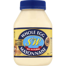 S&W Mayonnaise Whole Egg 880g