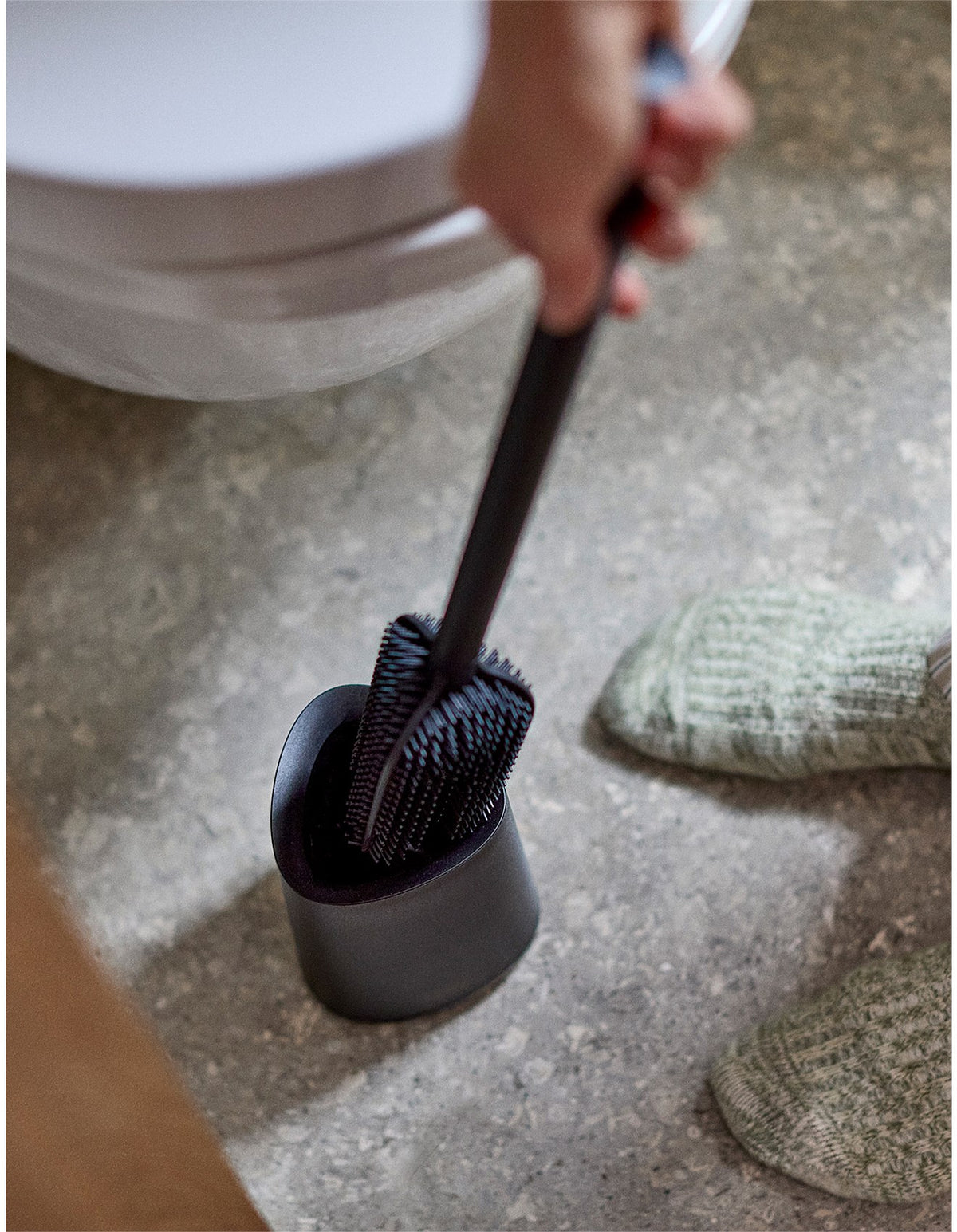 FLEX 360 LITE TOILET BRUSH BLACK