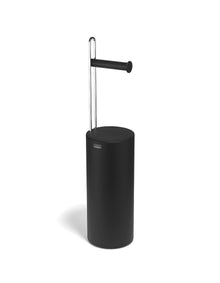 EasyStore 15cm Concealed Toilet Roll Holder Matt Black