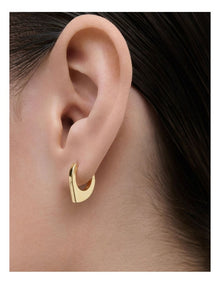 Oda Gold Hoop Earrings in Gold