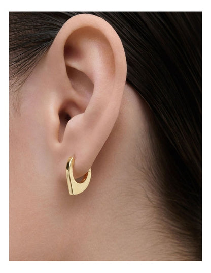 Oda Gold Hoop Earrings in Gold