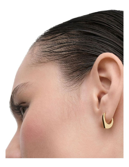 Oda Gold Hoop Earrings in Gold