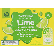 Woolworths Jelly Lime 85g