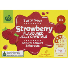 Woolworths Jelly Strawberry 85g