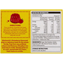 Woolworths Jelly Strawberry 85g