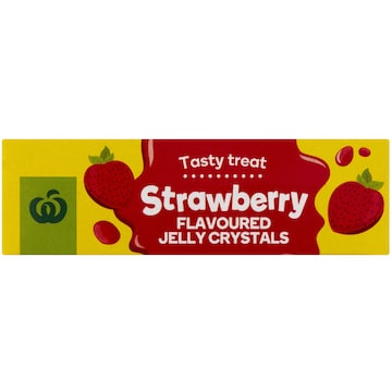 Woolworths Jelly Strawberry 85g