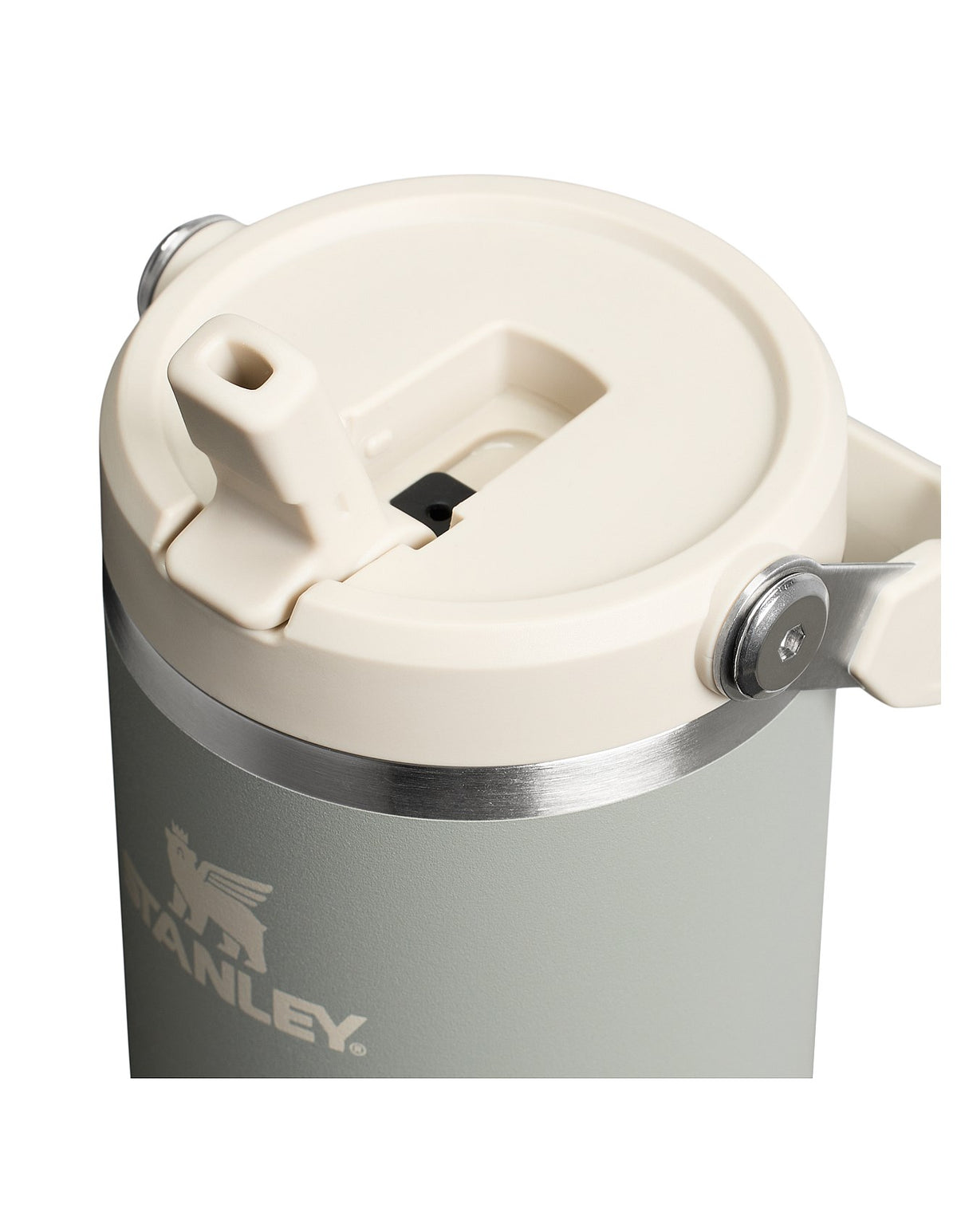 ICEFLOW 2.0 FLIPSTRAW TUMBLER 30OZ SAGE GREY