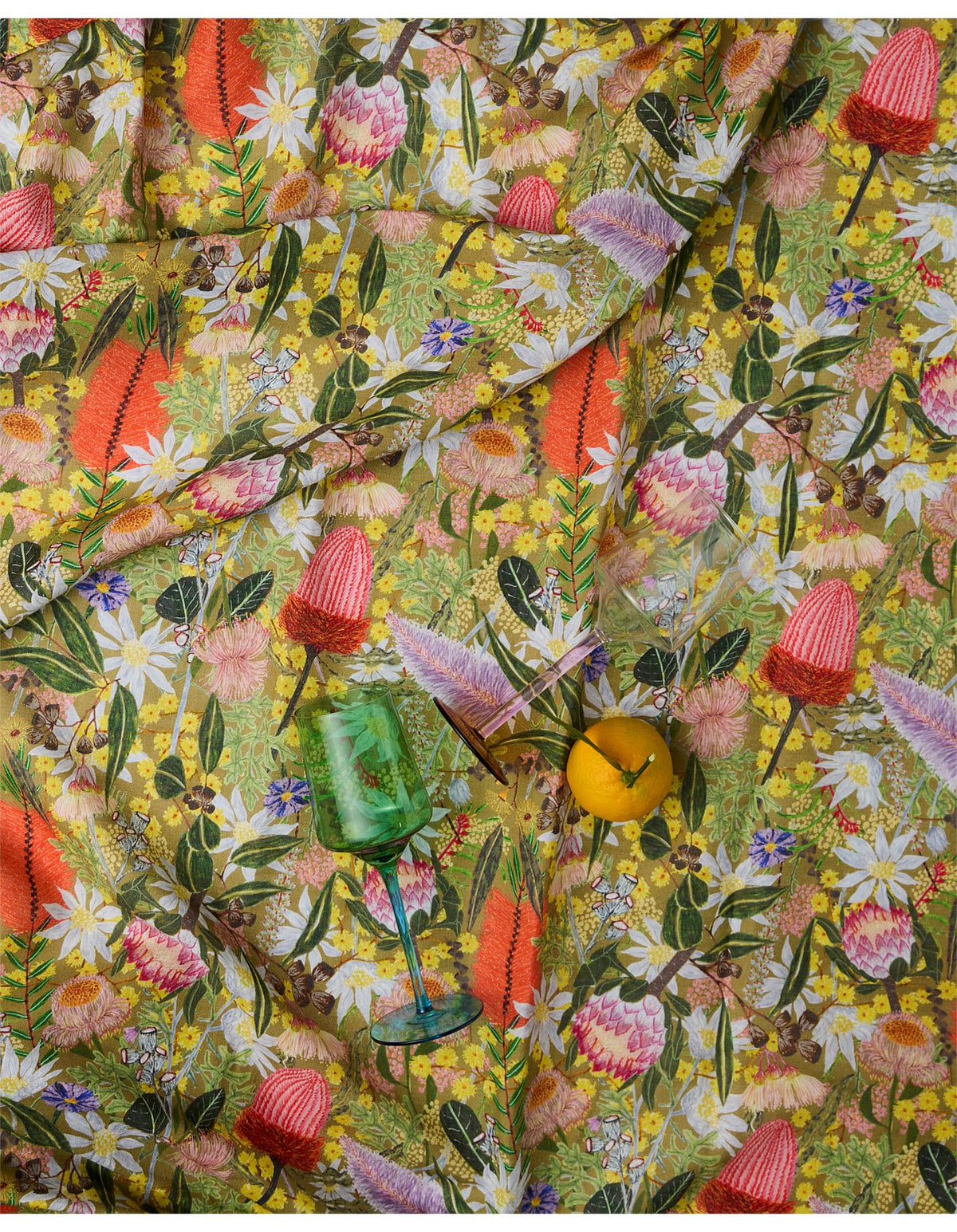 Native Plantation Tablecloth Standard Rectangular