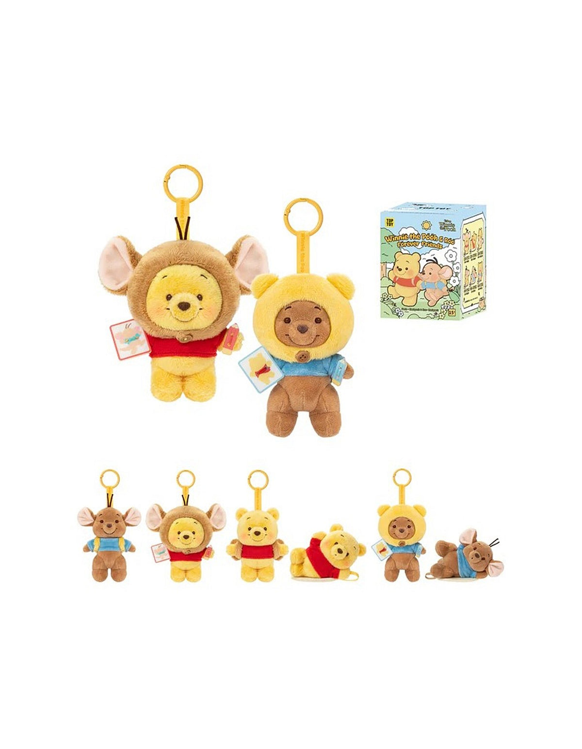 DISNEY WINNIE THE POOH & ROO BEST FRIENDS FIGURES BLIND BOX