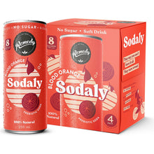 Remedy Sodaly Blood Orange 4 x 250ml