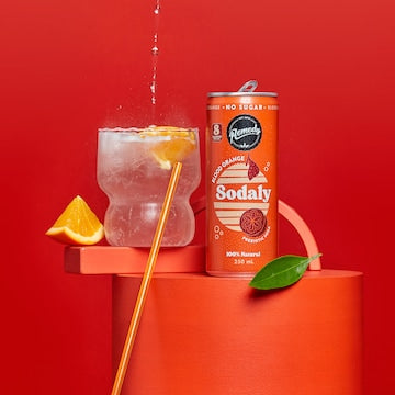 Remedy Sodaly Blood Orange 250mL x 4 pack